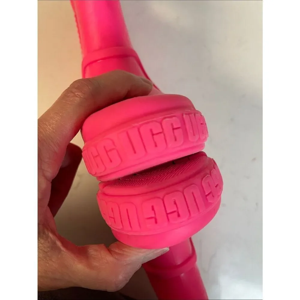 TODDLER UGG DRIZLITA RAINBOOTS - WATERPROOF & COZY COMFORT Size 9 Taffy Pink